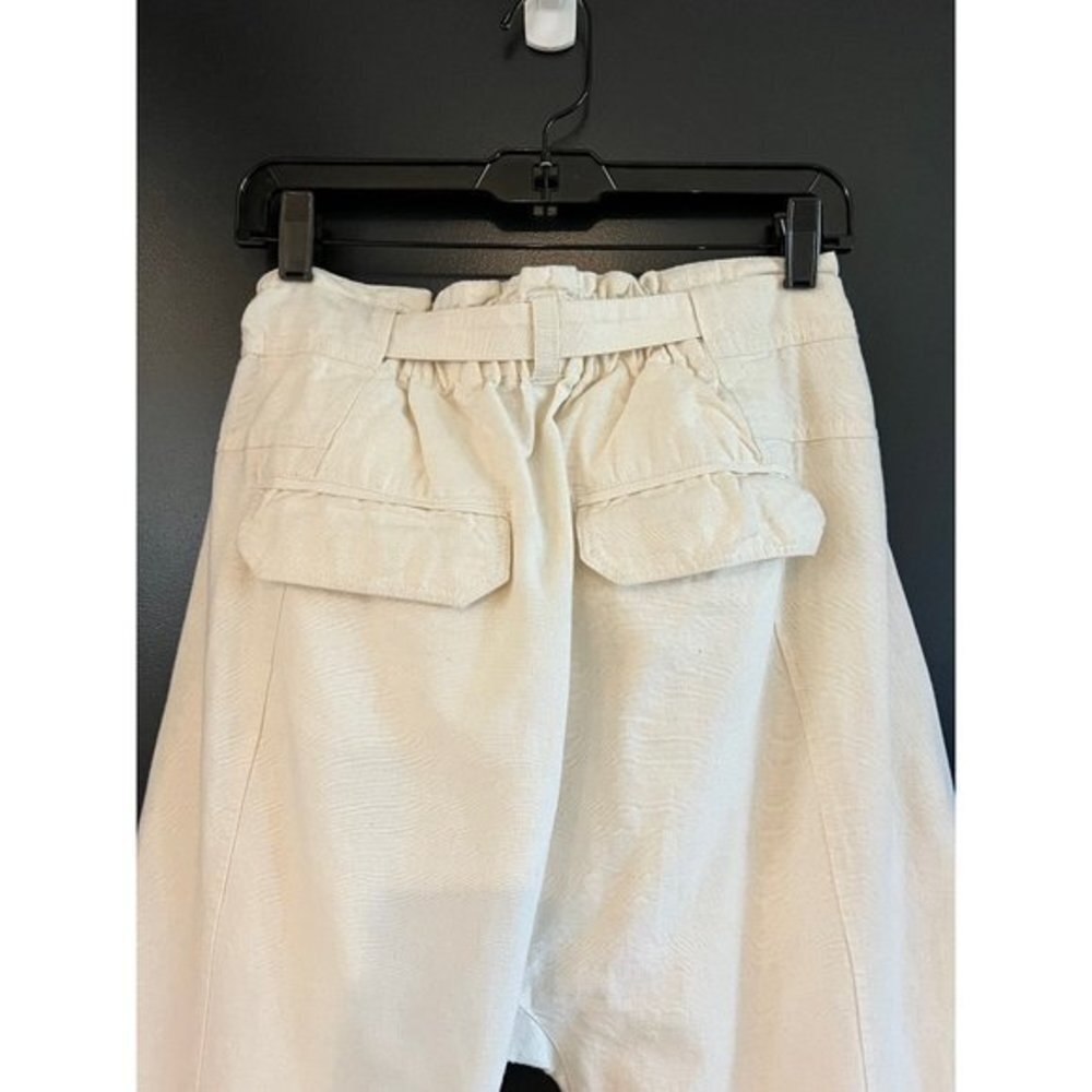 NWOT FREE PEOPLE Sky Rider Straight Leg Paperbag Pants SIZE S - Picture 7 of 9